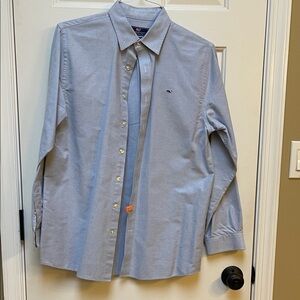 Vineyard Vines Whale Button Down Shirt  Boys XL (18)